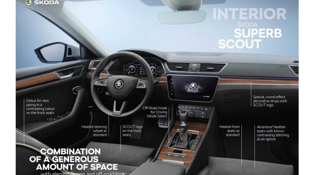 Skoda Superb Combi erstmals auch als Scout