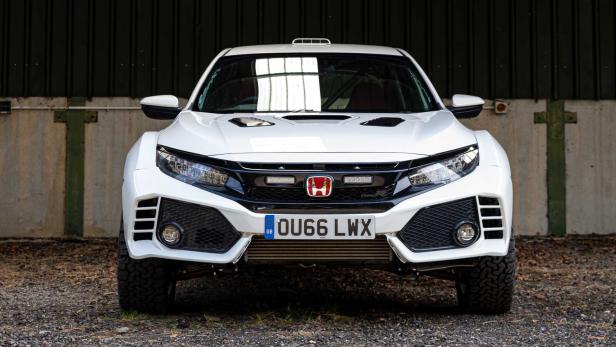 Honda Civic Type R OveRland: 10 cm höher und Offroad-Reifen