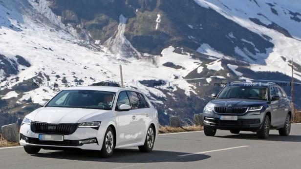 Skoda Octavia Combi: Neue Erlkönig-Bilder