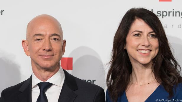 Jeff und MacKenzie Bezos kündigten im Jänner ihre Scheidung an