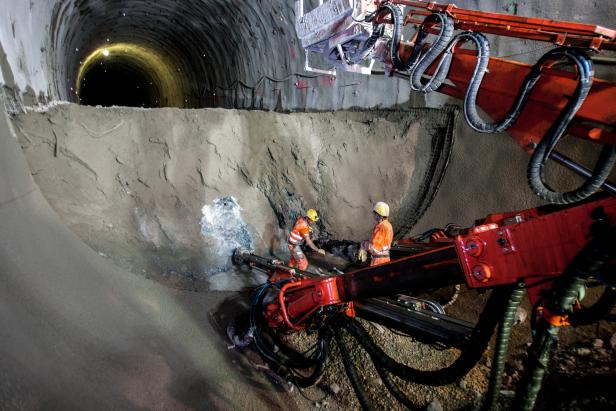 Semmering-Basistunnel: 300.000 Liter Diesel gestohlen