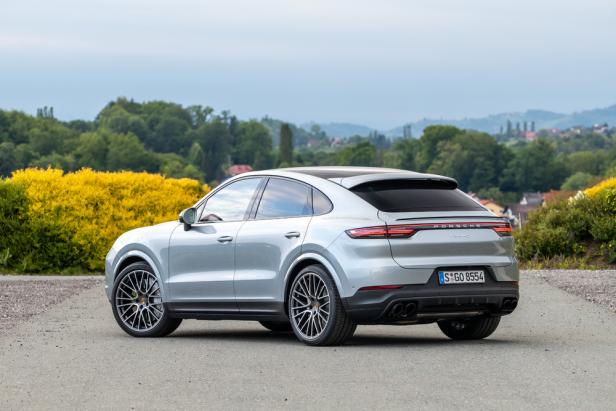 Porsche Cayenne Coupé: Coupé mit der schnellen Scheibe