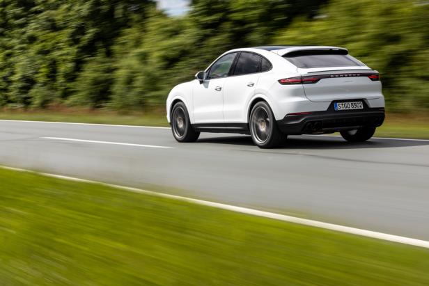 Porsche Cayenne Coupé: Coupé mit der schnellen Scheibe