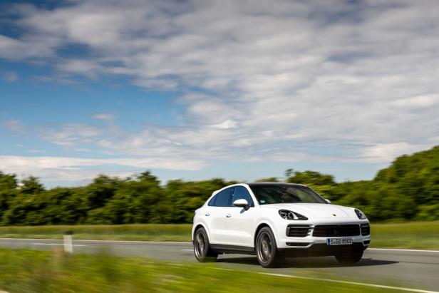 Porsche Cayenne Coupé: Coupé mit der schnellen Scheibe