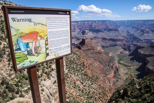 Sechs tödliche Gefahren, die im Grand Canyon lauern