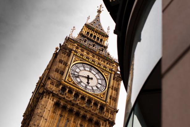 Close up of Big Ben