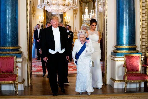 Queen und Trump beschwören britische-amerikanische Freundschaft