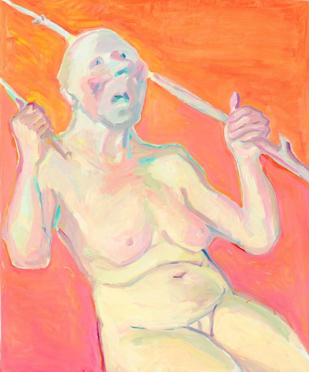 Kippenberger und Lassnig: Ein Rendezvous, nackt im Museum