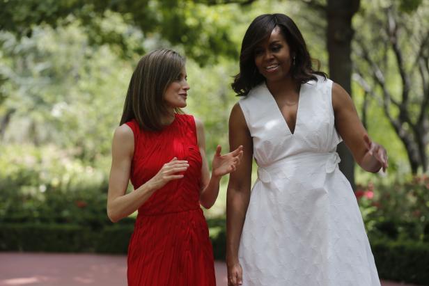 Letizia & Michelle Obama: Treffen der First Ladys