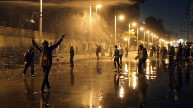 Proteste zum Jahrestag der Mubarak-Rücktritts