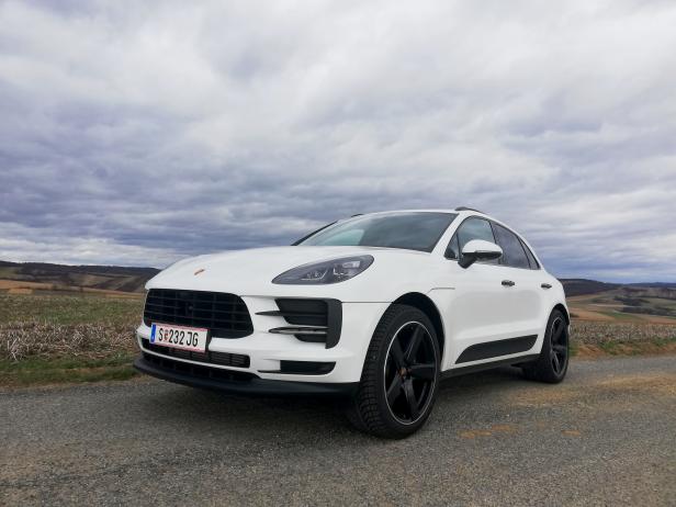 Porsche Macan im Test: Weniger PS und dennoch flotter ums Eck