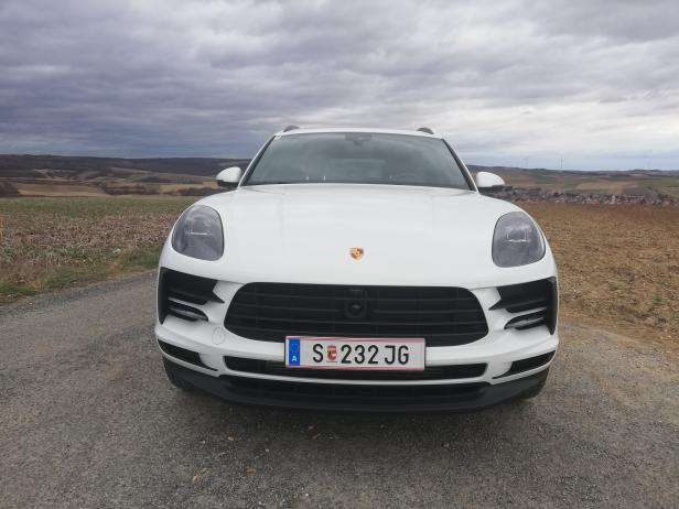 Porsche Macan im Test: Weniger PS und dennoch flotter ums Eck