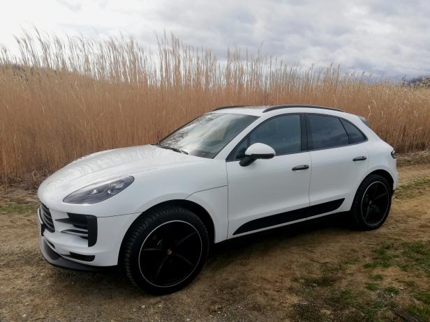 Porsche Macan im Test: Weniger PS und dennoch flotter ums Eck