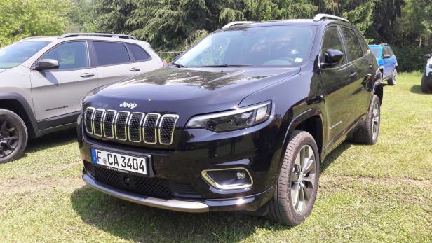 Ausfahrt mit dem Jeep Cherokee mit neuem 2.0 T-GDI