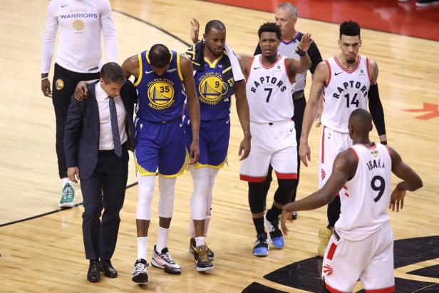 NBA-Finale: Die Warriors bangen um Superstar Kevin Durant