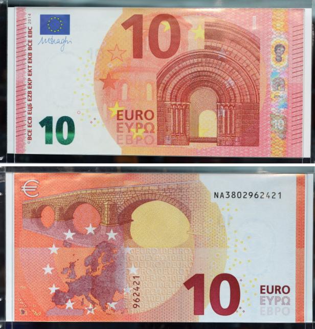 Neuer Zehn-Euro-Schein vorgestellt