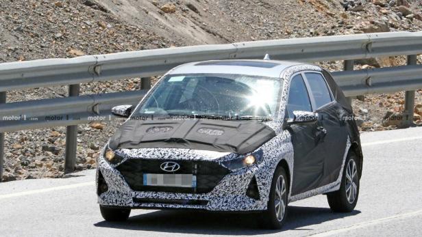 Hyundai i10 (2020) Erlkönig zeigt mehr Kante