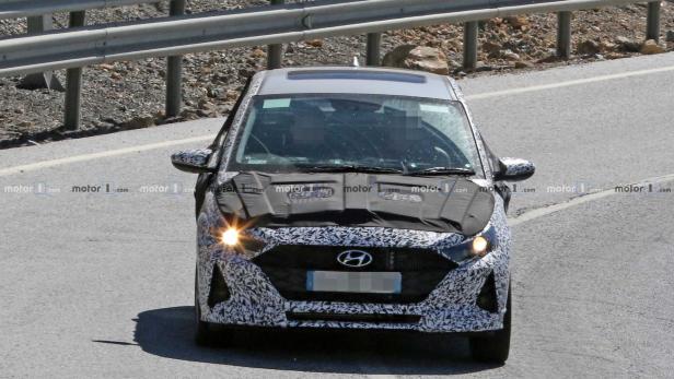 Hyundai i10 (2020) Erlkönig zeigt mehr Kante