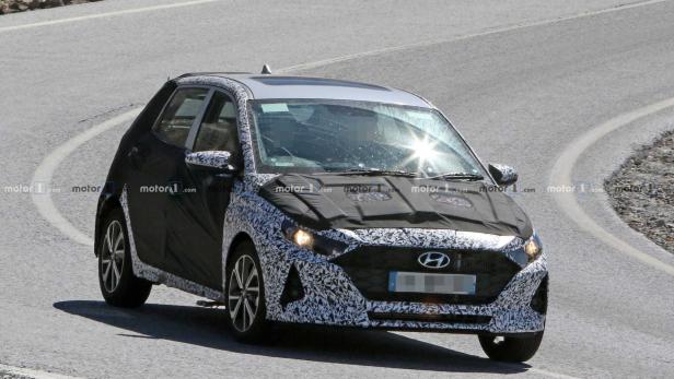 Hyundai i10 (2020) Erlkönig zeigt mehr Kante