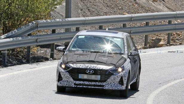 Hyundai i10 (2020) Erlkönig zeigt mehr Kante