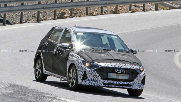 Hyundai i10 (2020) Erlkönig zeigt mehr Kante