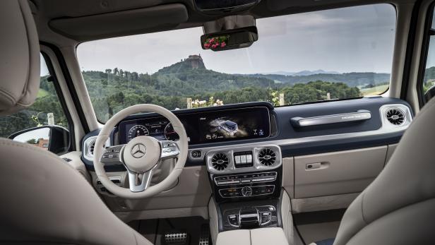 Mercedes G 400d: Erste Ausfahrt mit dem stärksten Diesel