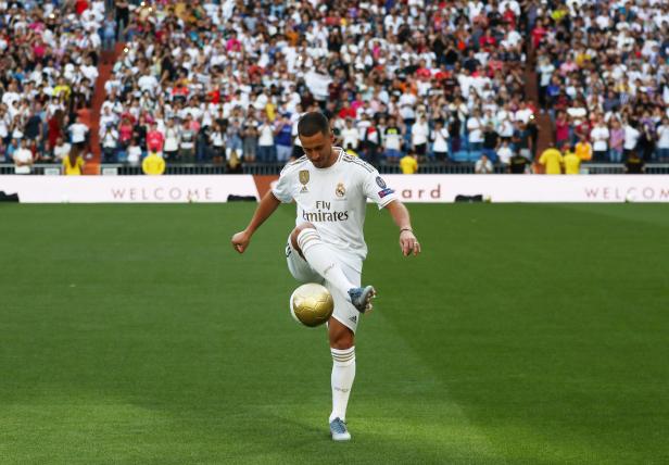 Real Madrid Unveil Eden Hazard