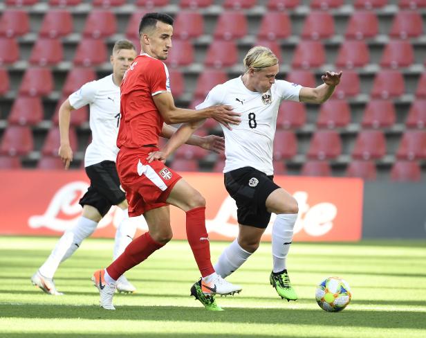 U21-EM IN ITALIEN: SERBIEN - ÖSTERREICH U21-EM IN ITALIEN: SERBIEN - ÖSTERREICH