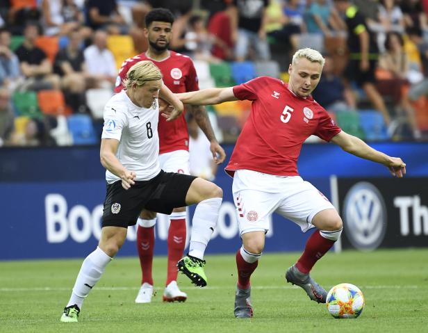 U-21-EM: Österreich verlor gegen Dänemark 1:3