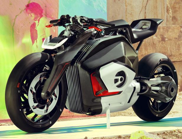 BMW Vision DC Roadster: Elektro-Bike im Boxer-Look