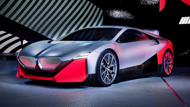 BMW Vision M Next Concept ist ein 600-PS-Hybrid-Coupé