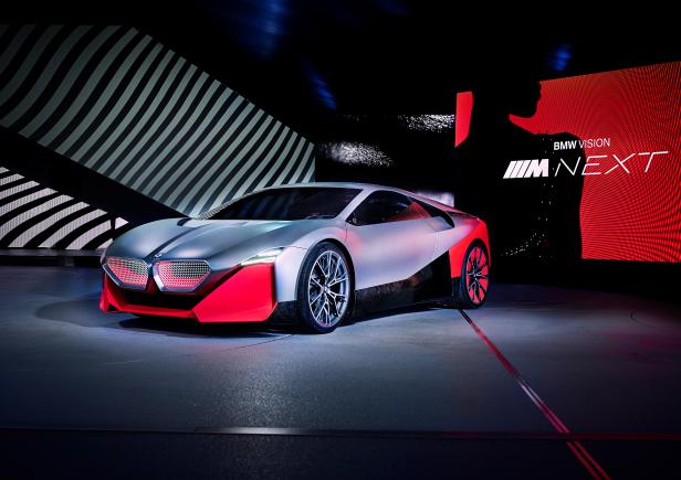 BMW Vision M Next Concept ist ein 600-PS-Hybrid-Coupé