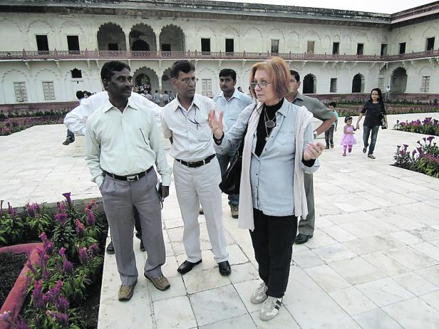 Wienerin baut Tadsch Mahal-Gärten neu auf