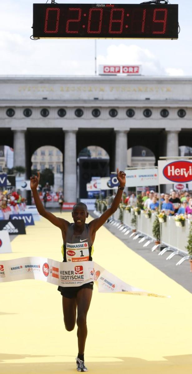 Sugut gewinnt 30. Vienna City Marathon