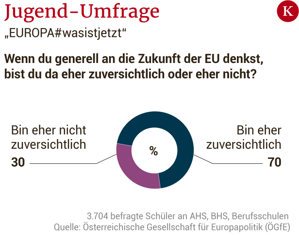 Österreichs Jugendliche sind Europa-Fans