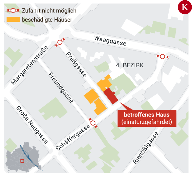 Explosion in Wien: Vergebliches Hoffen auf ein Lebenszeichen