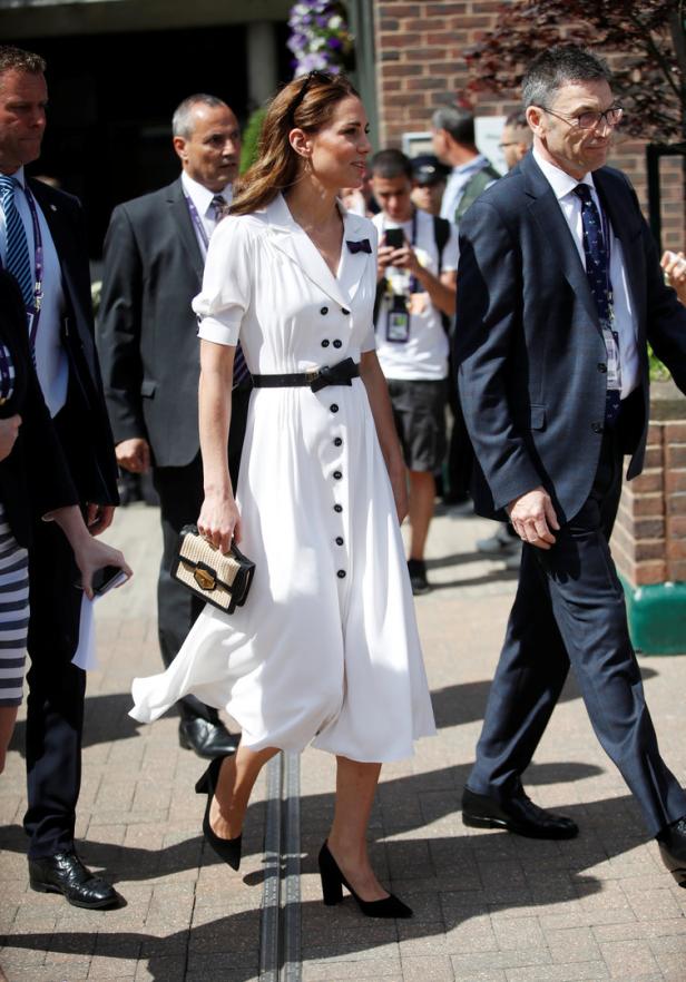 Wimbledon: Herzogin Kate erscheint im perfekten Sommerkleid
