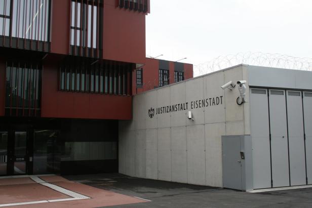 Justizanstalt Eisenstadt, Gefängnis, Betonmauern