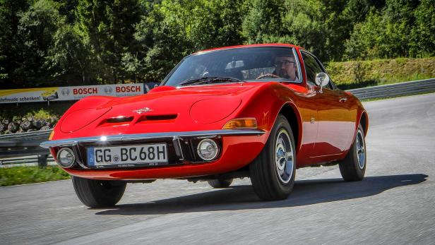 Zeitreise: Unterwegs im Opel GT von 1968