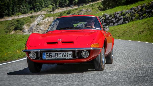 Zeitreise: Unterwegs im Opel GT von 1968