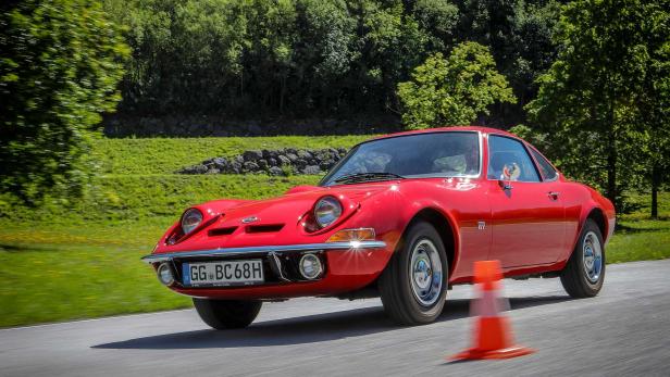 Zeitreise: Unterwegs im Opel GT von 1968