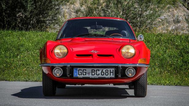 Zeitreise: Unterwegs im Opel GT von 1968