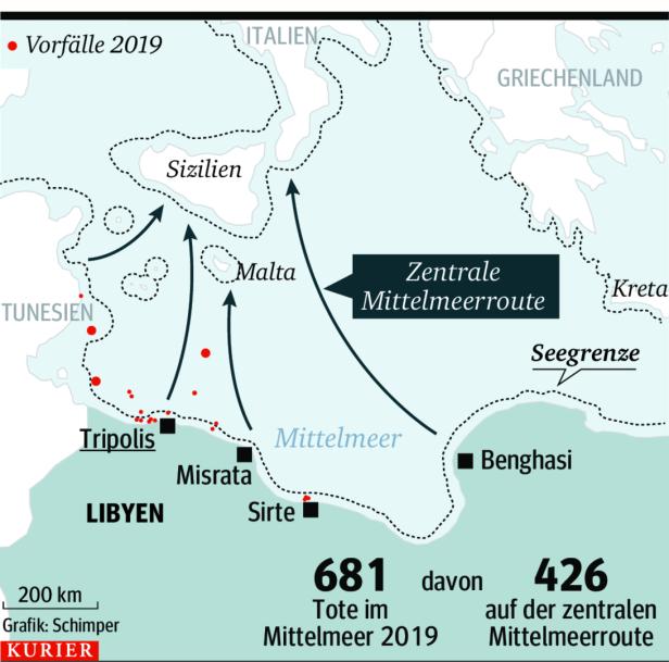 Warum eine EU-Rettungsmission im Mittelmeer schwierig wird