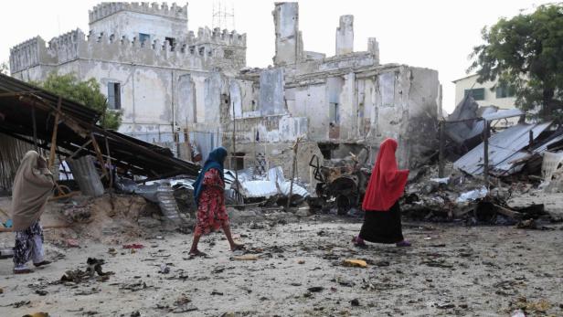 Mogadischu: 34 Zivilisten sterben bei Anschlägen