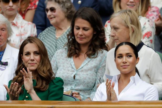 Von wegen zerstritten: Meghan und Kate gemeinsam in Wimbledon