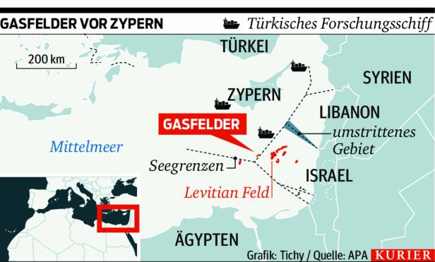 Streit um Gas im östlichen Mittelmeer: EU droht der Türkei