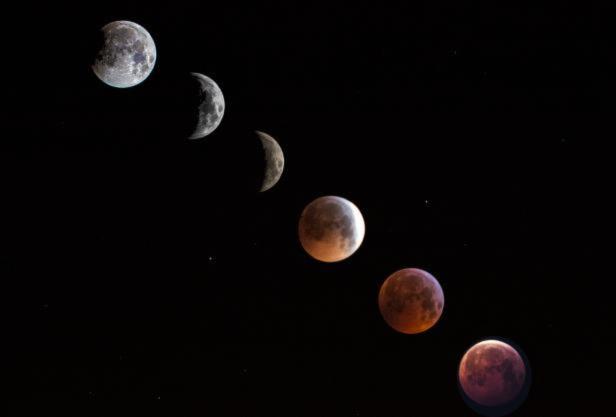 Spektakel: Mondfinsternis, zwei Planeten und die ISS-Station