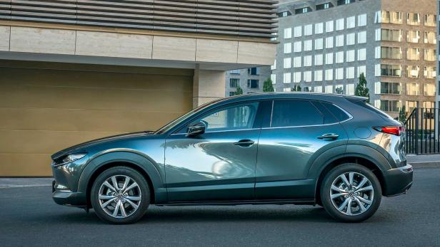Mazda CX-30: Wie Mazda3-Fahren im ersten Stock