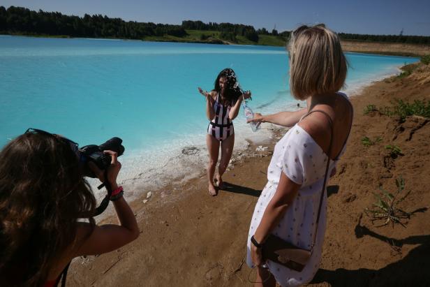 Traumhaft, aber hochgiftig: Sibirischer See wird Instagram-Hotspot