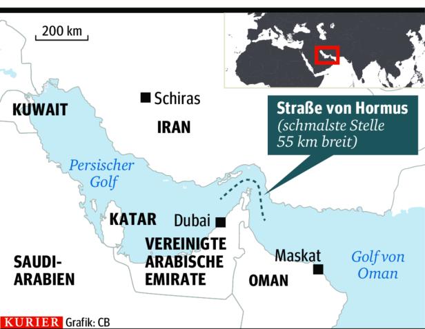 Spannungen am Golf steigen weiter: Iran setzte Öltanker fest